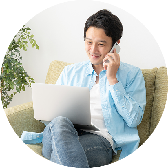 さまざまなシチュエーションでオンライン相談が役立ちます