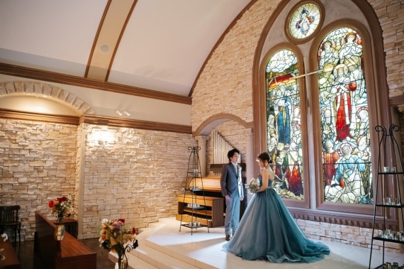 チャペル　ウェディングフォト