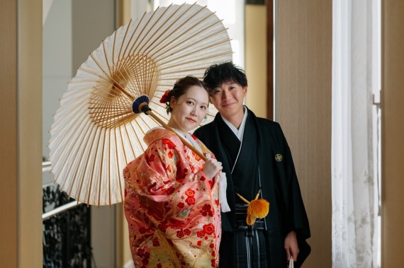 ウェディングフォト　和装　三河