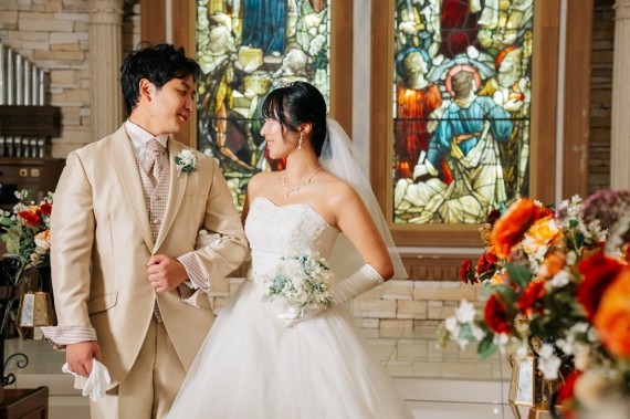 フォトウェディング　チャペル