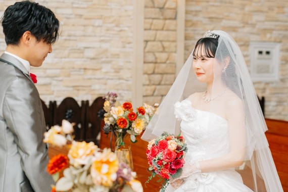 チャペル　ウェディングフォト　愛知