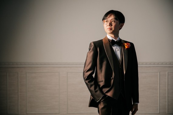 タキシード結婚式