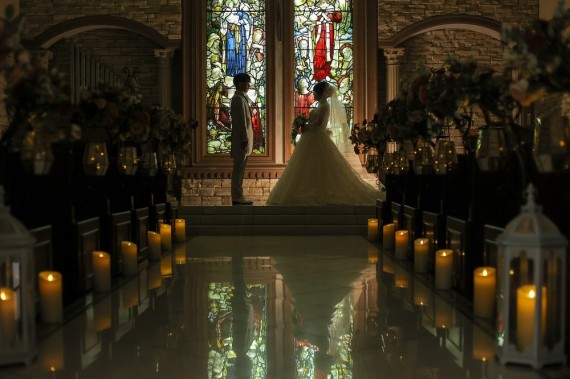 チャペルウェディングフォト