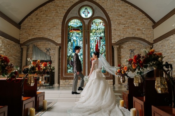 チャペルウェディングフォト