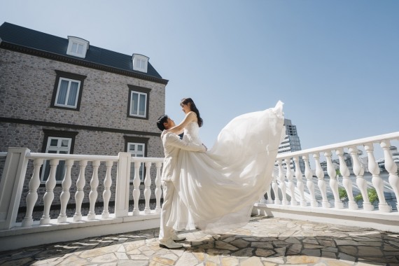 ベールショット　フォトウェディング