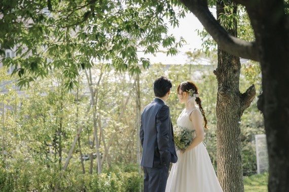 結婚式　編みおろし