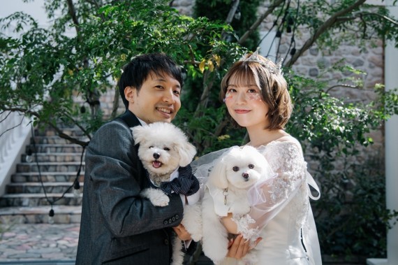 ペット　フォトウェディング