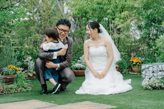 ファミリーフォトウェディング