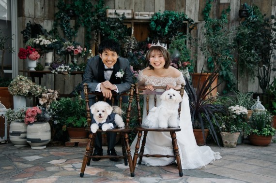 0096 ペット フォトウェディング