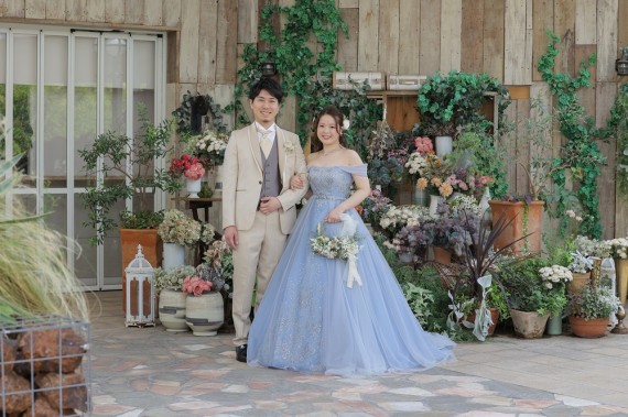 ナチュラル　ウェディングフォト