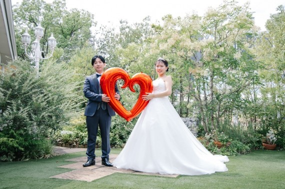 ウェディングフォト　バルーン