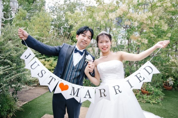 ウェディングフォトガーランド