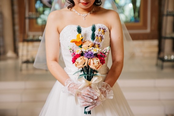 花束　持ち込み　新婦