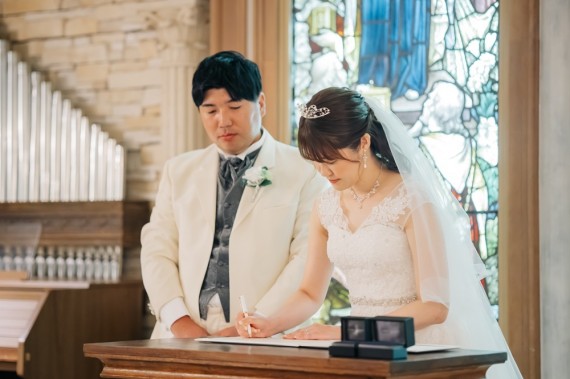結婚証明書　手作り