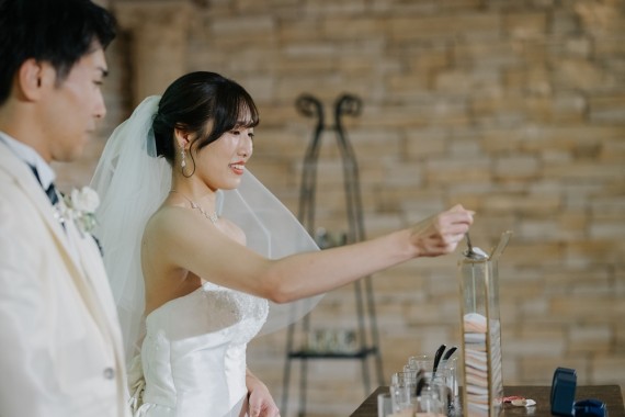 サンドセレモニー　結婚式