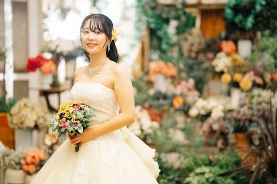 ナチュラル　ウェディングフォト