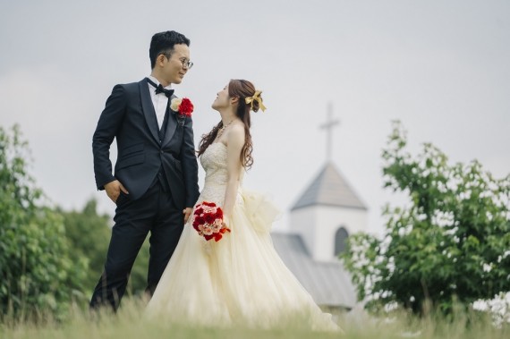 結婚式ダウンスタイル