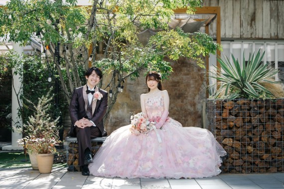 ふんわり　ドレス