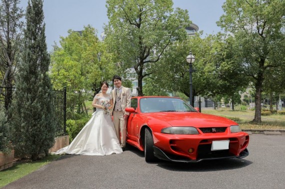 愛車フォトウェディング